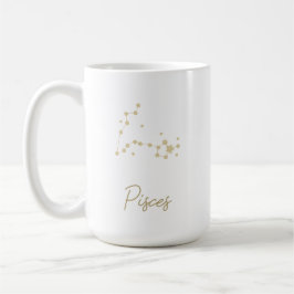 Caneca De Café Peixes Constellation Zodiac