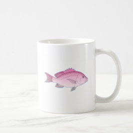 Caneca De Café Peixes cor-de-rosa do recife