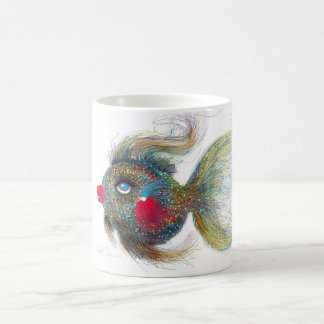 Caneca De Café Peixes da fantasia: Kissiefish