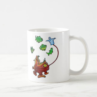 Caneca De Café Peixes da lanterna de Jebus