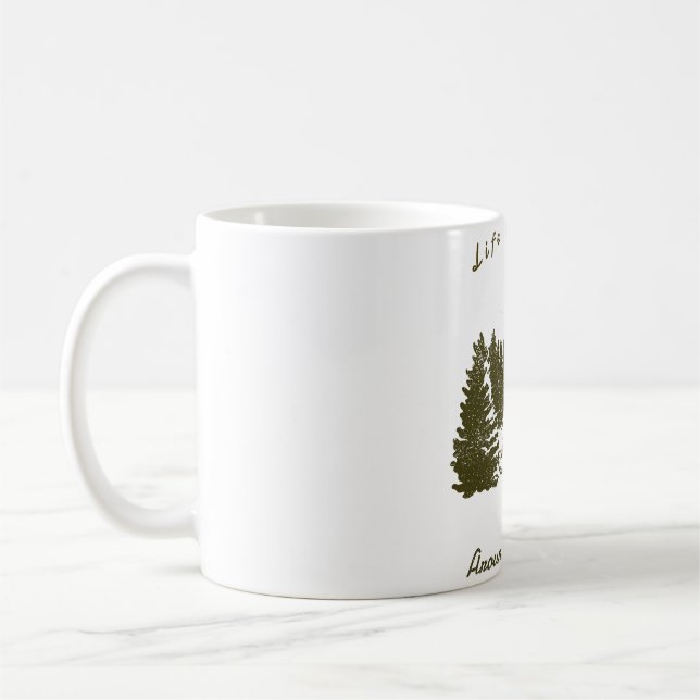 Caneca De Café Peixes de Sinal Zodiac3 (Esquerda)