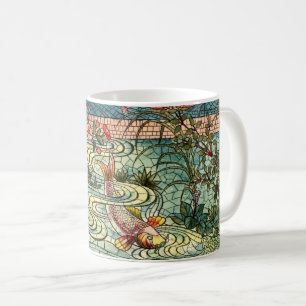 Caneca De Café Peixes do mosaico