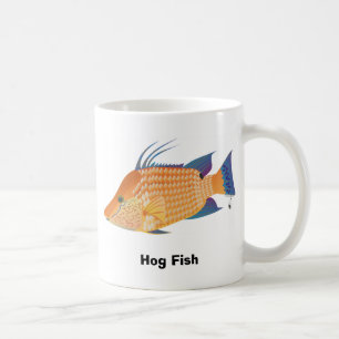 Caneca De Café Peixes do porco