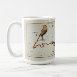 Caneca De Café Peixes Gráfico Astronômico Antiguo Zodíaco