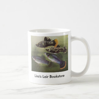 Caneca De Café Peixes - Mollies - Promo da livraria dos sphenops