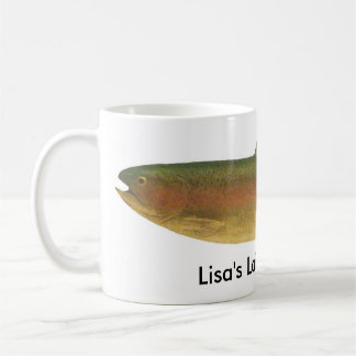Caneca De Café Peixes - truta de arco-íris - Promo do gairdnerii