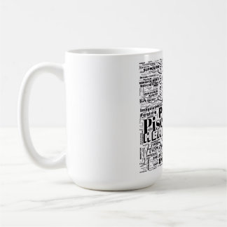 Caneca De Café Peixes Zodiac Word Cloud Inspiration