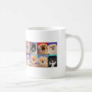 Caneca De Café Pekingese Art Mug