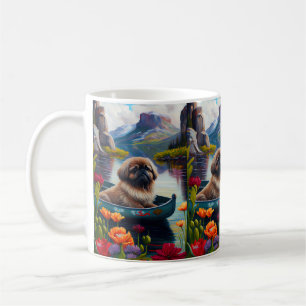 Caneca De Café Pekingese em um remo: uma aventura cética