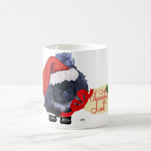 Caneca De Café Pekingese Puppy Natal