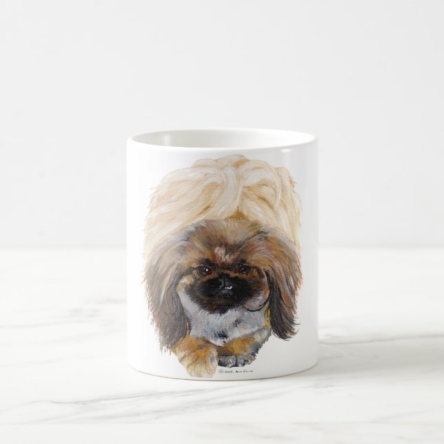 Caneca De Café Pekingese Tuffy (Centro)