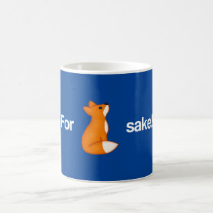 Caneca De Café Pela Fox Sake!