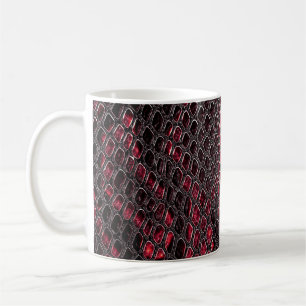 Caneca De Café Pele de cobra: fundo abstrato.