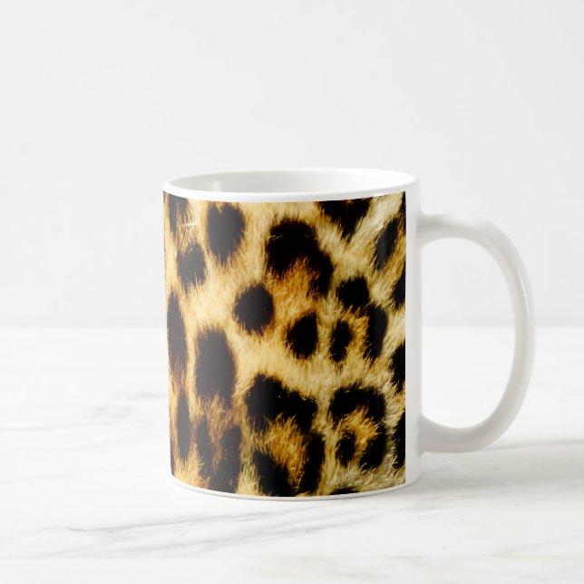 Caneca De Café Pele do leopardo (Direita)