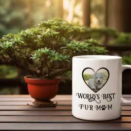 Caneca De Café Pele Mãe Foto De Cachorro