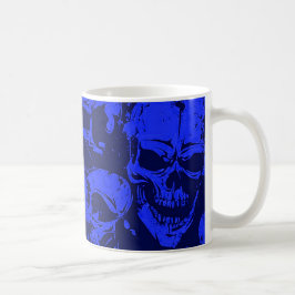 Caneca De Café Peles Azuis