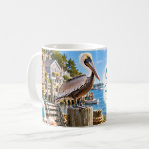 Caneca De Café Pelicano Go With the Flow