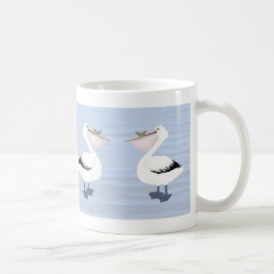 Caneca De Café Pelicanos Mug