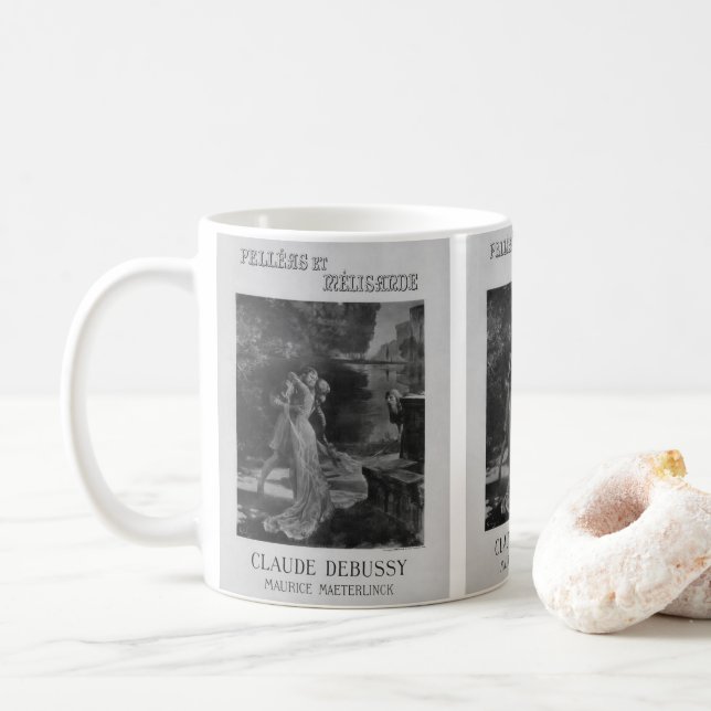Caneca De Café Pelleas e Melisande Opera, 1902 (Com Donut)
