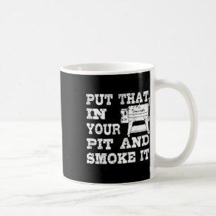Caneca De Café Pellet Fumante Engraçado Pit Gift Grill Para Carne