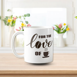 Caneca De Café Pelo amor ao café