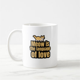 Caneca De Café Pelo amor dos gatos