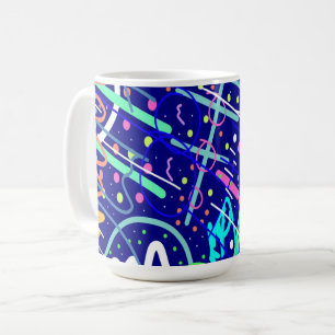 Caneca De Café Pelo Céu Noturno