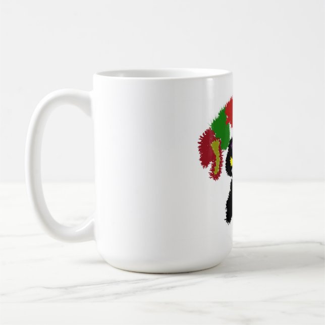 Caneca De Café Pelo Kitten Autumn (Esquerda)