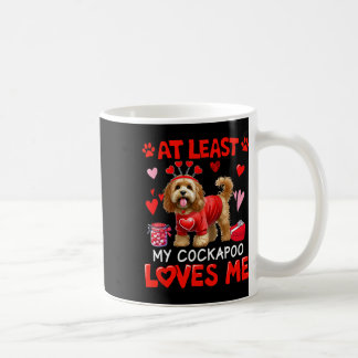 Caneca De Café Pelo Menos Meu Apoo Me Ama No Dia Dos Namorados Ún
