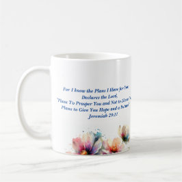 Caneca De Café Pelo que sei, Jeremiah 29:11 Mug