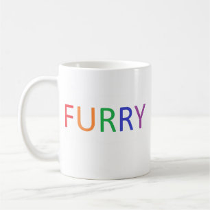 Caneca de café peludo