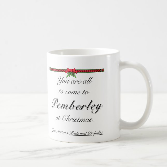 Caneca De Café Pemberley (Direita)