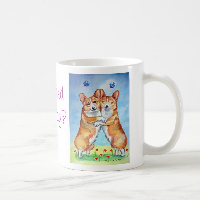 Caneca De Café Pembroke Welsh Corgi Mugs (Direita)