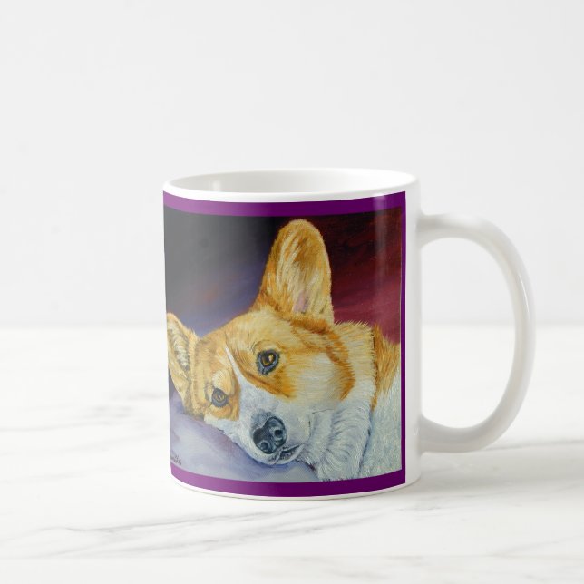 Caneca De Café Pembroke Welsh Corgi Mugs (Direita)