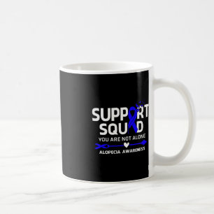 Caneca De Café Pena de Sensibilização do Guerreiro Esquadrão de S