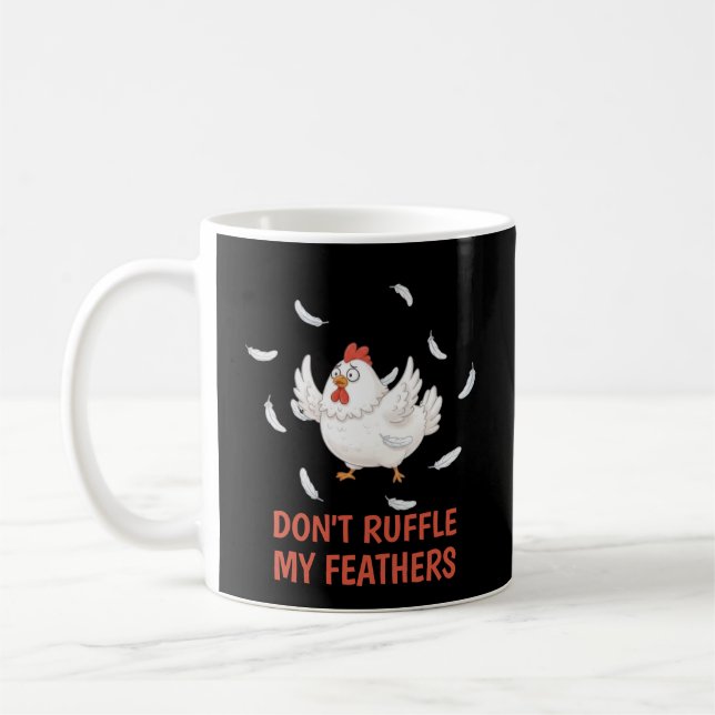 Caneca De Café Penas de Galinha (Esquerda)