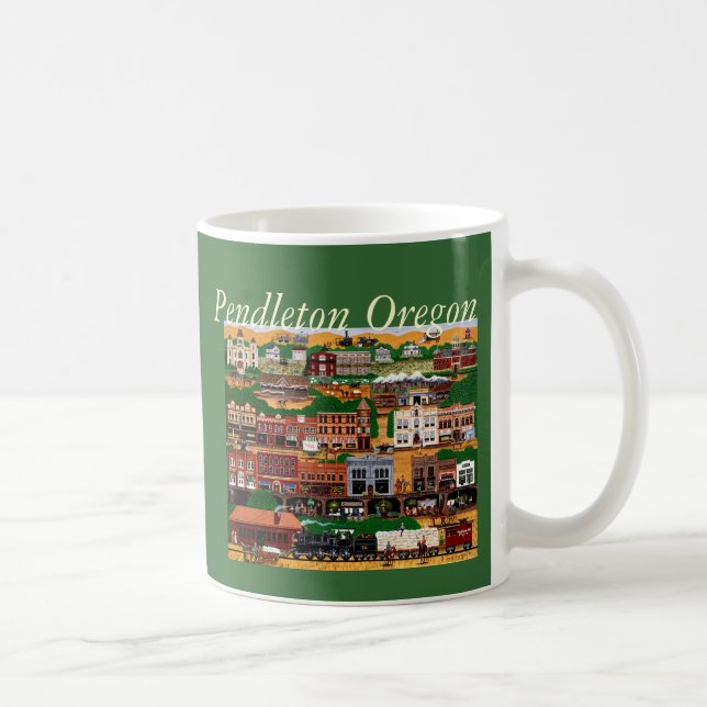 Caneca De Café Pendleton ~ O Oeste Selvagem (Direita)