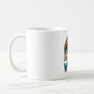 Caneca De Café Pendurado Com Meu Design Vintage de Halloween de B