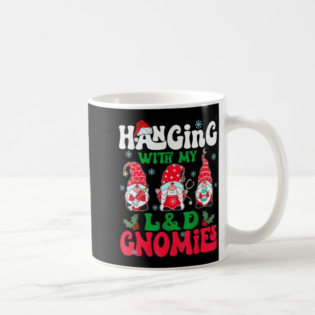 Caneca De Café Pendurado Com Meus Gnomos de Enfermagem Gnome Engr (Direita)