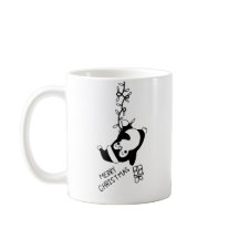 Penguine distributing christmas gifts