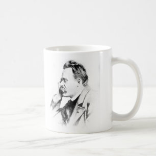 Caneca De Café pensador famoso: Friedrich Nietzsche