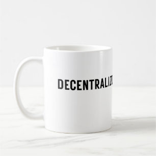 Caneca De Café Pensamento Corporativo Descentralizado 