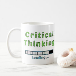 Caneca De Café Pensamento Crítico