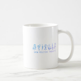 Caneca De Café Pensamentos Positivos Crescem Conscientes do Suicí