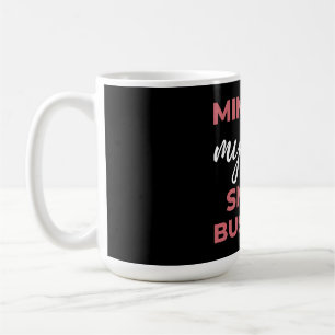 Caneca De Café Pensando Em Minha Própria Pequena Empresa