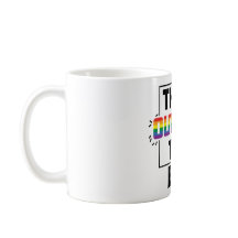 Pense fora da caixa LGBTQIA+ Orgulho Mug