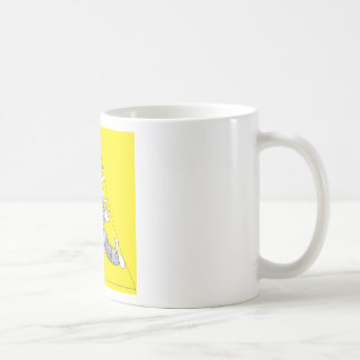 Caneca De Café Pense fora do tetrahedron.