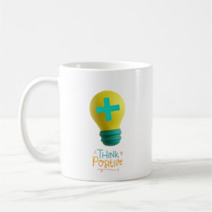 Caneca De Café Pense positivo