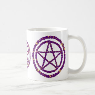 Caneca De Café Pentacle estrelado