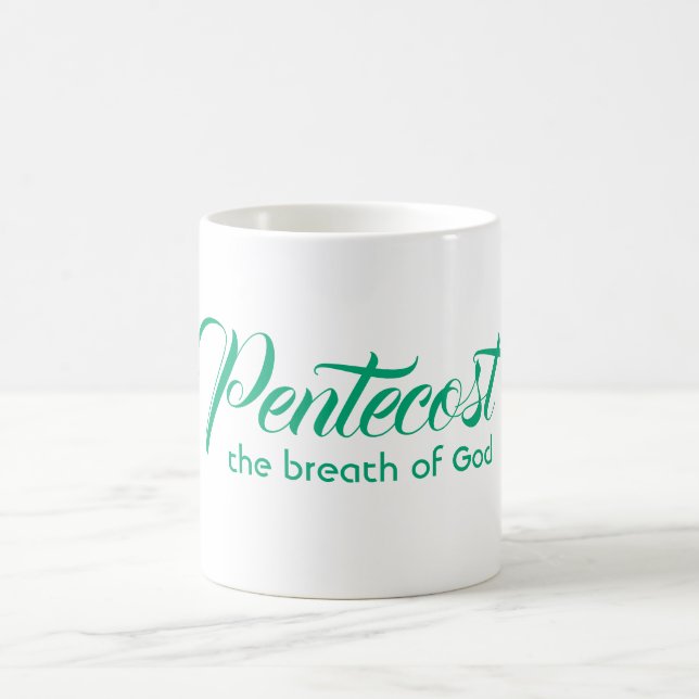 Caneca De Café Pentecost - the breath of God (Centro)